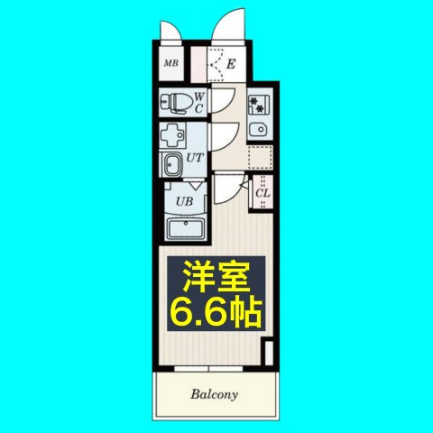 S-RESIDENCE名駅の間取り