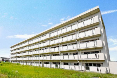 【外観】 | ビレッジハウス上三川2号棟 | 外観は落ち着いています