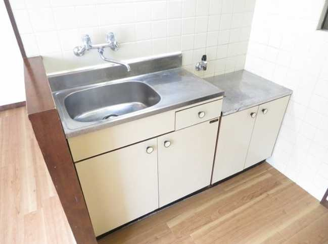 カーシュ上馬　最上階　ネット0　敷金礼金0のキッチン