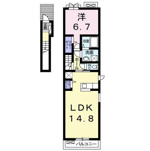 サン・イーストの間取り