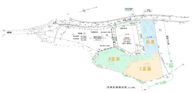 自然溢れる住環境　スローライフの区画図|C区画