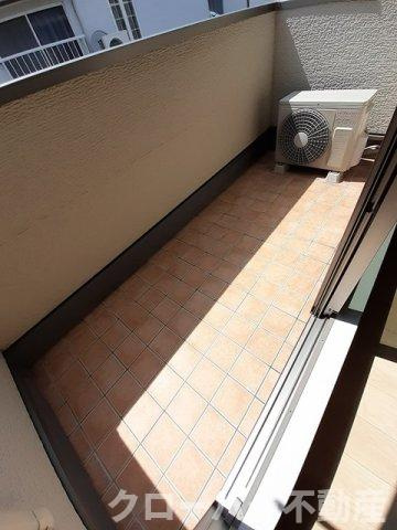 レジデンス昭和町Ⅲのバルコニー