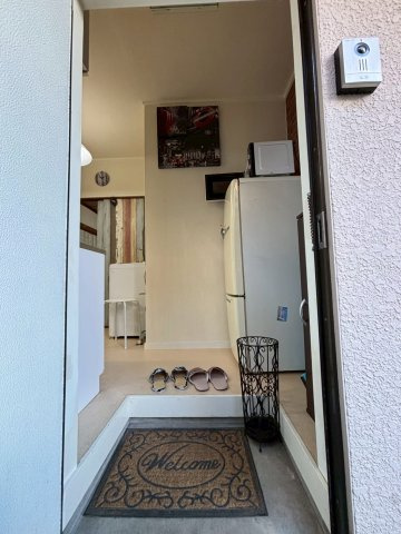 サンホワイトの玄関|シンプルで使いやすい玄関です