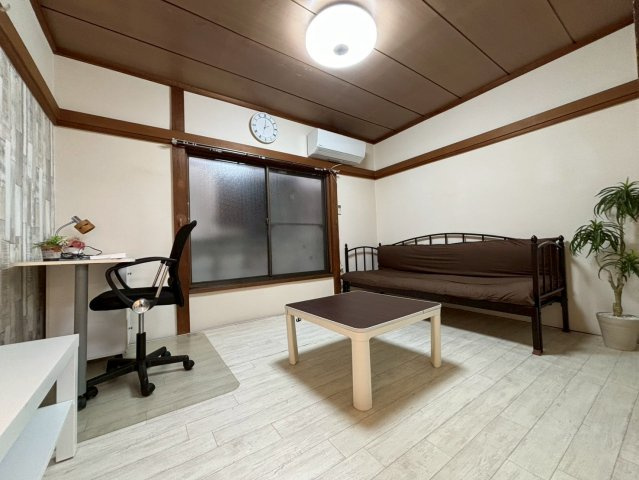 サンホワイトの居間・リビング|ゆったりとしたリビングです