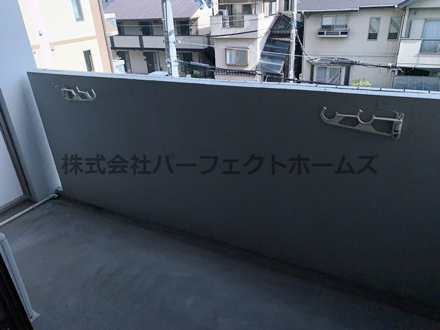 イーウエストのバルコニー|広々としたバルコニーです