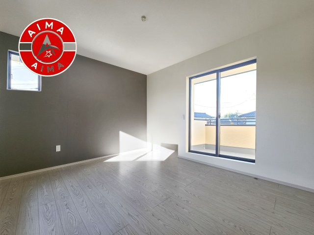 福岡市南区鶴田1丁目第1-2棟（6号棟）の内観：施工例|主寝室には収納力に優れたクローゼットがありますので、お部屋もすっきり片付きます。