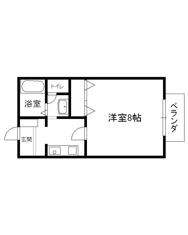 ルミエールⅡの間取り