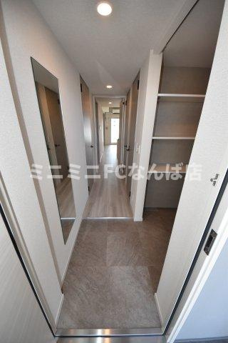 アーバネックス谷町六丁目の玄関