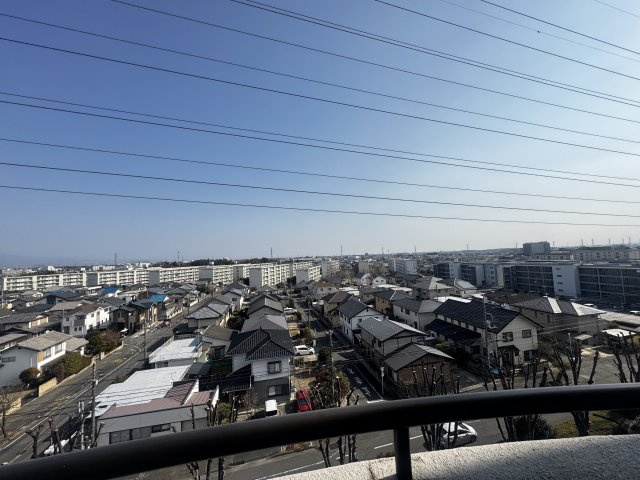 ベルヴィル高崎中居町の展望|バルコニーからの眺望
