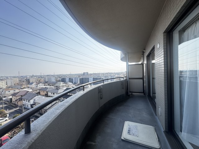 ベルヴィル高崎中居町のバルコニー|バルコニー
