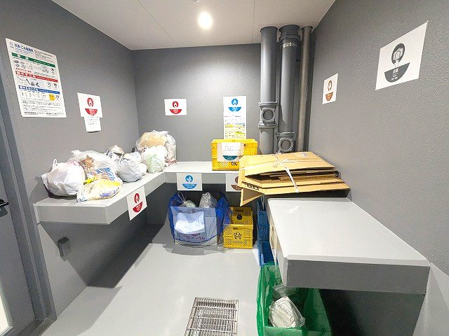 SEASON FLATS新御徒町EASTの設備|24時間利用可能なゴミ置場