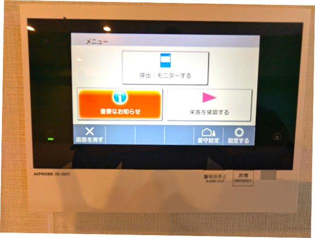 SEASON FLATS新御徒町EASTの設備|多機能なハンズフリーモニター付インターホンセキュリティ