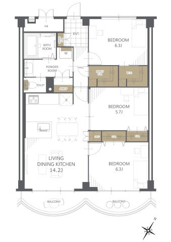 稲毛パイロットホーム7号棟の画像