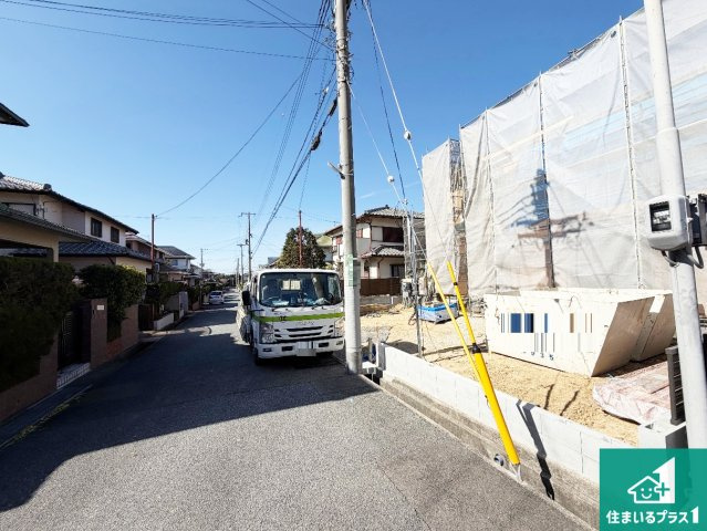 神戸市西区天王山　新築一戸建ての外観|現在建築中！落ち着いた街並みで新生活を始めることが出来そう！周辺の物件も併せてご紹介させて頂きます！