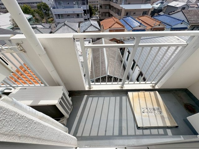 グランディール夢野のバルコニー