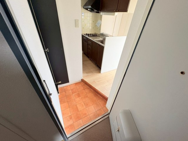 グランディール夢野の玄関