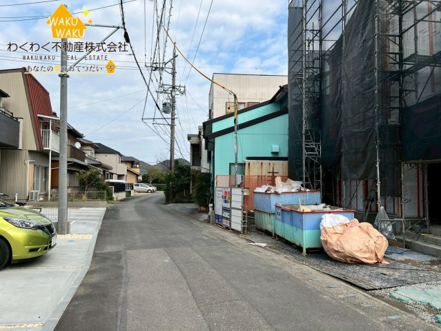 島田市中河町の前面道路含む現地写真|（2026年3月末撮影）