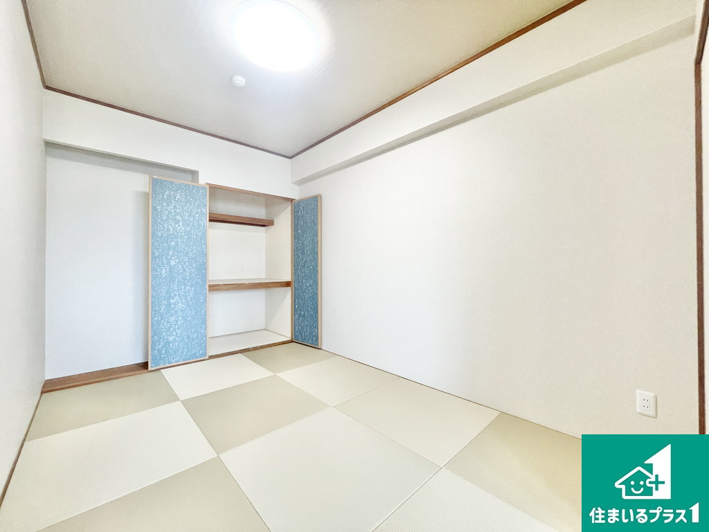 APAガーデンコート鳳西壱番館の和室|一室あると便利な和室は客間としてだけでなく、小さなお子様のプレイルームやみんなでお昼寝もいいですね。