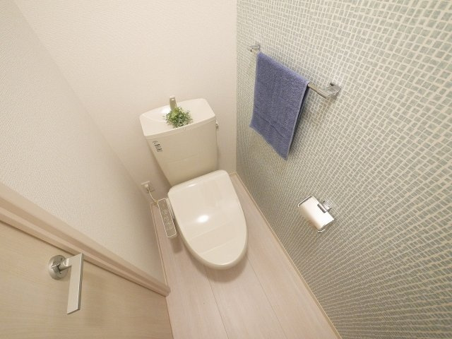 サニーソレイユのトイレ|落ち着いたトイレです