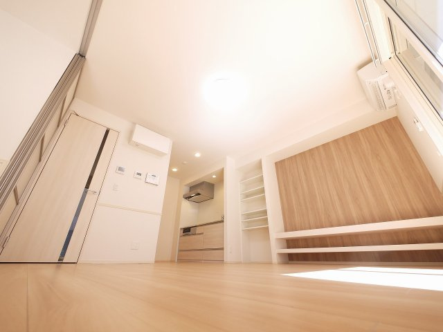 サニーソレイユの居間・リビング|ゆったり過ごせるリビングです