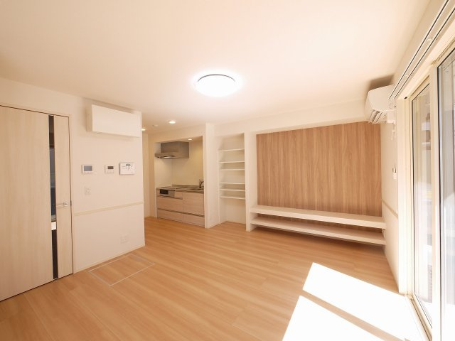 サニーソレイユの居間・リビング|ゆったりとしたリビングです