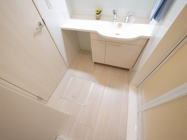 サニーソレイユの洗面所|忙しい朝には欠かせない洗面所です