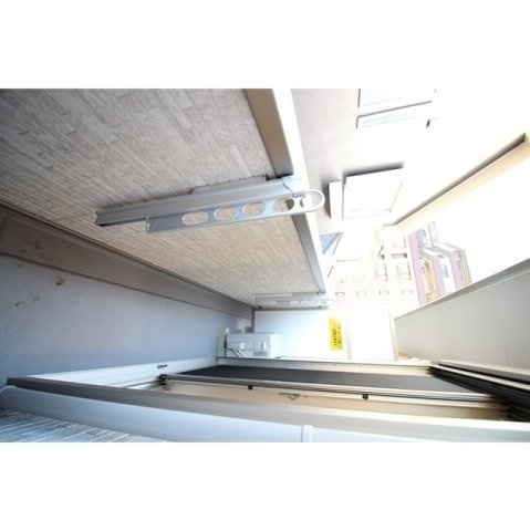 アムール松飛台のバルコニー