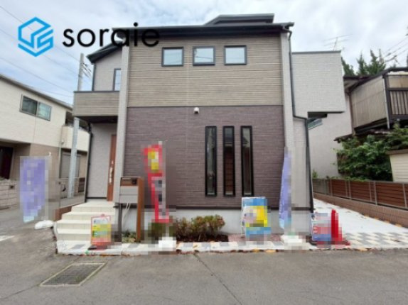 所沢市新所沢　全1棟　新築戸建の外観