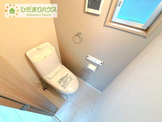 【トイレ】 | 取手市中原町4　新築戸建 | トイレは1F、2F共に完備！取り合いになることがありませんね(^^)/