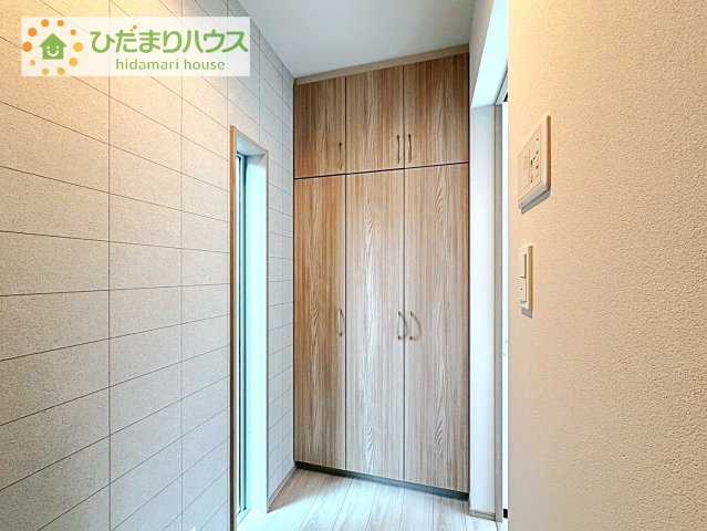 【玄関】 | 取手市中原町4　新築戸建 | 家族の靴をたっぷり収納！大型シューズクローゼット付き(^^♪