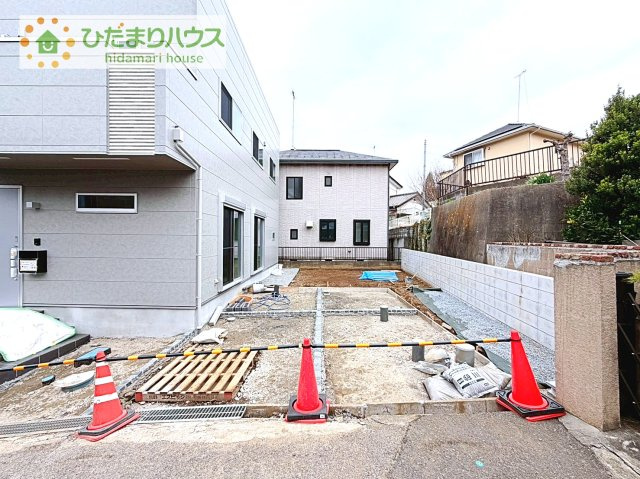 【駐車場】 | 取手市中原町4　新築戸建 | カースペースは2台分確保!(^^)!