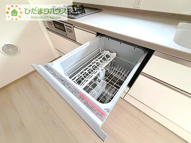 【キッチン】 | 取手市中原町4　新築戸建 | いつも忙しい奥様をちょっとでもお手伝い！
食洗器標準装備です!(^^)!