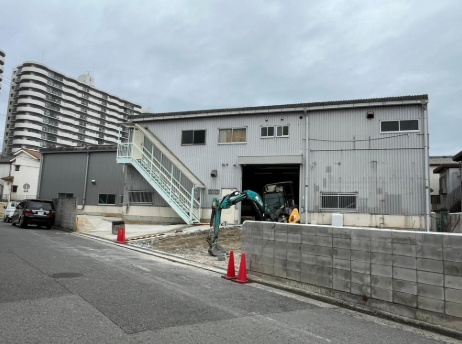 Ｍ倉庫の外観