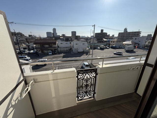 フィローセあさひのバルコニー