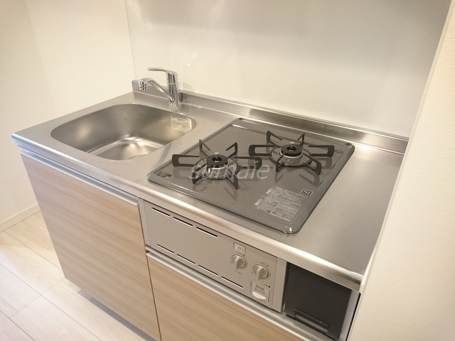 ルフレ赤羽サウスの居間・リビング|廊下・キッチンスペースです☆