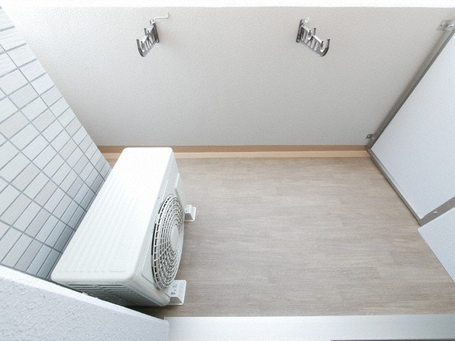 リヴィアス難波ルノンのバルコニー