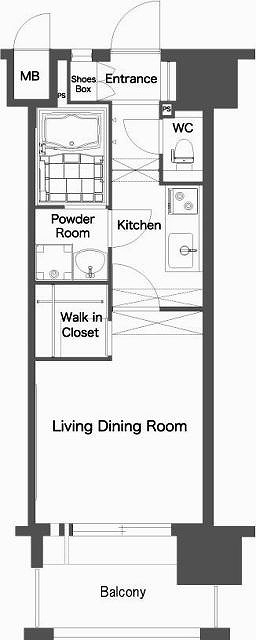 新品家具付きマンション天神34(KaGood福岡)