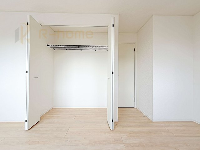 結城市結城第43-II期　新築戸建て　2号棟の収納|2階は全居室収納スペースを設置！
充分な容量で居住空間もスッキリ♪