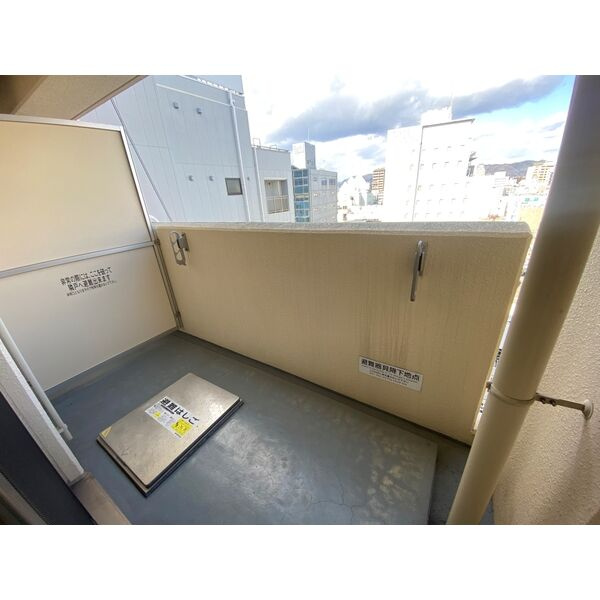 レジデンスＭ姫路のバルコニー