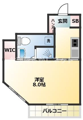 谷田貝ビル【おとり物件なし】#学生・社会人にオススメ！初期費用分割払いOK！の間取り