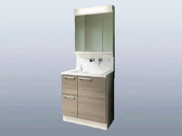 一宮しなね一丁目　中古戸建ての内観：施工例|収納力のある三面鏡洗面台を導入します☆