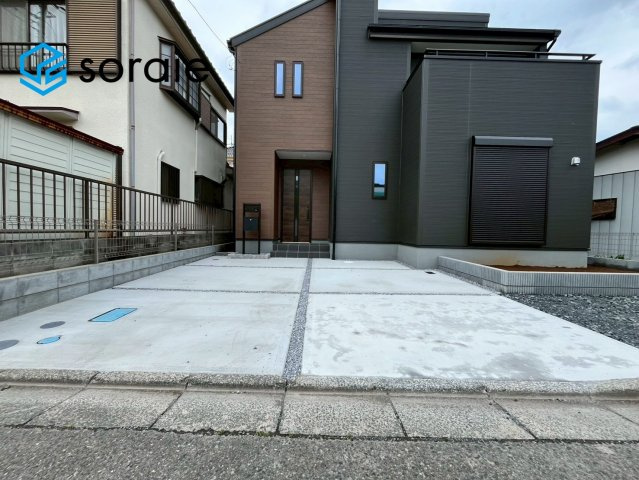 飯能市飯能全2棟　新築戸建　リーブルガーデンの外観|5/24撮影