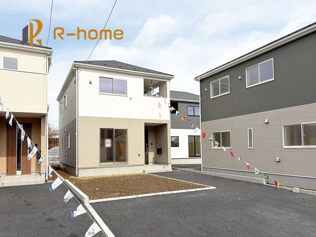 結城市結城第43-II期　新築戸建て　3号棟の外観|ご予約を頂ければ、『平日』はもちろん『早朝』や『夜間』もご見学可能です♪お気軽にお申し付けください♪