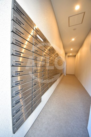 プレサンス谷町九丁目駅前のその他共用部分|プレサンス谷町九丁目駅前　メールボックス