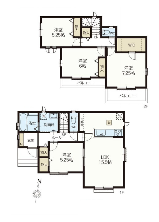 さいたま市北区櫛引町2丁目173番　新築一戸建て　C