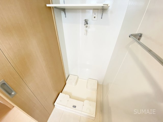 ベルトーネの洗面所|室内洗濯機置き場！