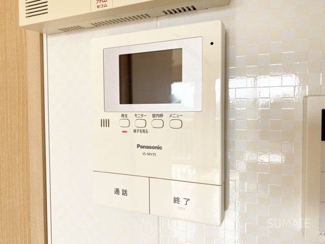 ベルトーネのセキュリティ|安心のモニター付きインターホン！