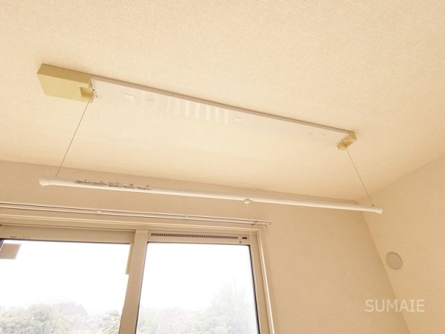 ベルトーネの設備|室内物干しあります！