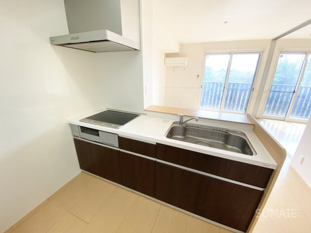 ベルトーネのキッチン|スッキリとしたカウンターキッチン！