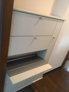 目黒区自由が丘２丁目の賃貸マンションの収納|専用の収納スペースです